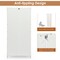 Costway Accent Floor Storage Cabinet W/ Adjustable Shelves Antique 2-Door
